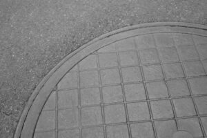 GRP Manhole Covers in UAE installed for durable, corrosion-resistant and safe drainage infrastructure solutions